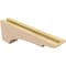 Ekena Millwork 3"W x 18"D x 6"H Thin Yorktown Rough Cedar Woodgrain TimberThane Corbel, Primed Tan CORUR03X18X06YORRCPR - alternate 4